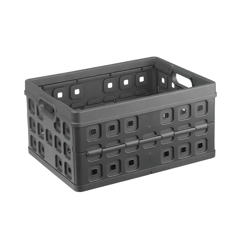 Sunware vouwkrat 490x360x245 mm 32 liter antraciet