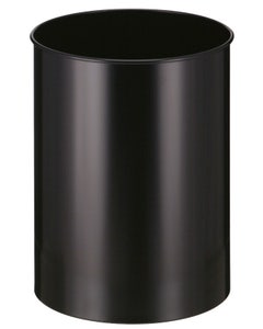 Ronde papierbak 30 liter zwart