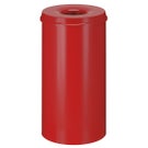 Vlamdovende papierbak 50 liter rood V-part