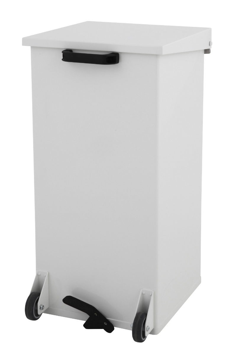 Mobiele Carro-Kick 110 liter wit