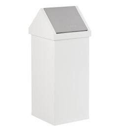 Carro Swing prullenbak 110 liter - met RVS deksel