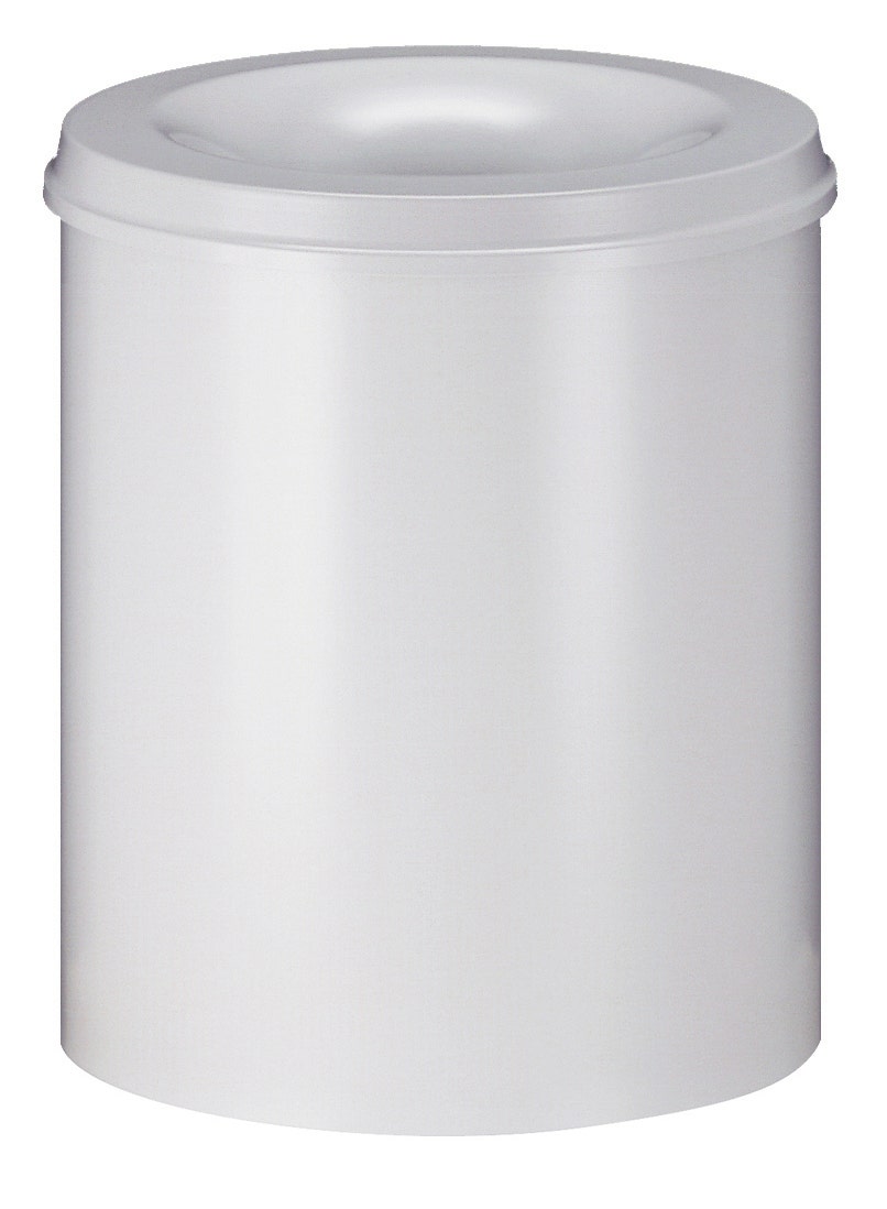 Papierbak wit met zwart deksel