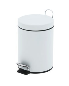 Witte pedaalemmer 5 liter Classic