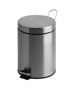 Pedaalemmer Classic 5 liter RVS