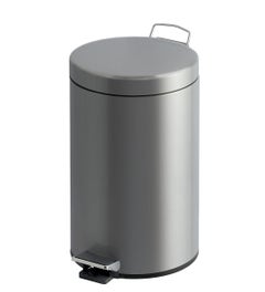 Pedaalemmer Classic 12 liter mat RVS