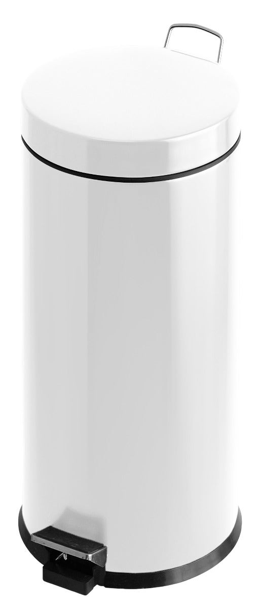 Classic pedaalemmer 30 liter wit