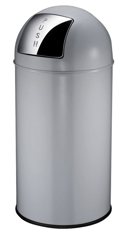 Grijze EKO Pushcan 40 liter