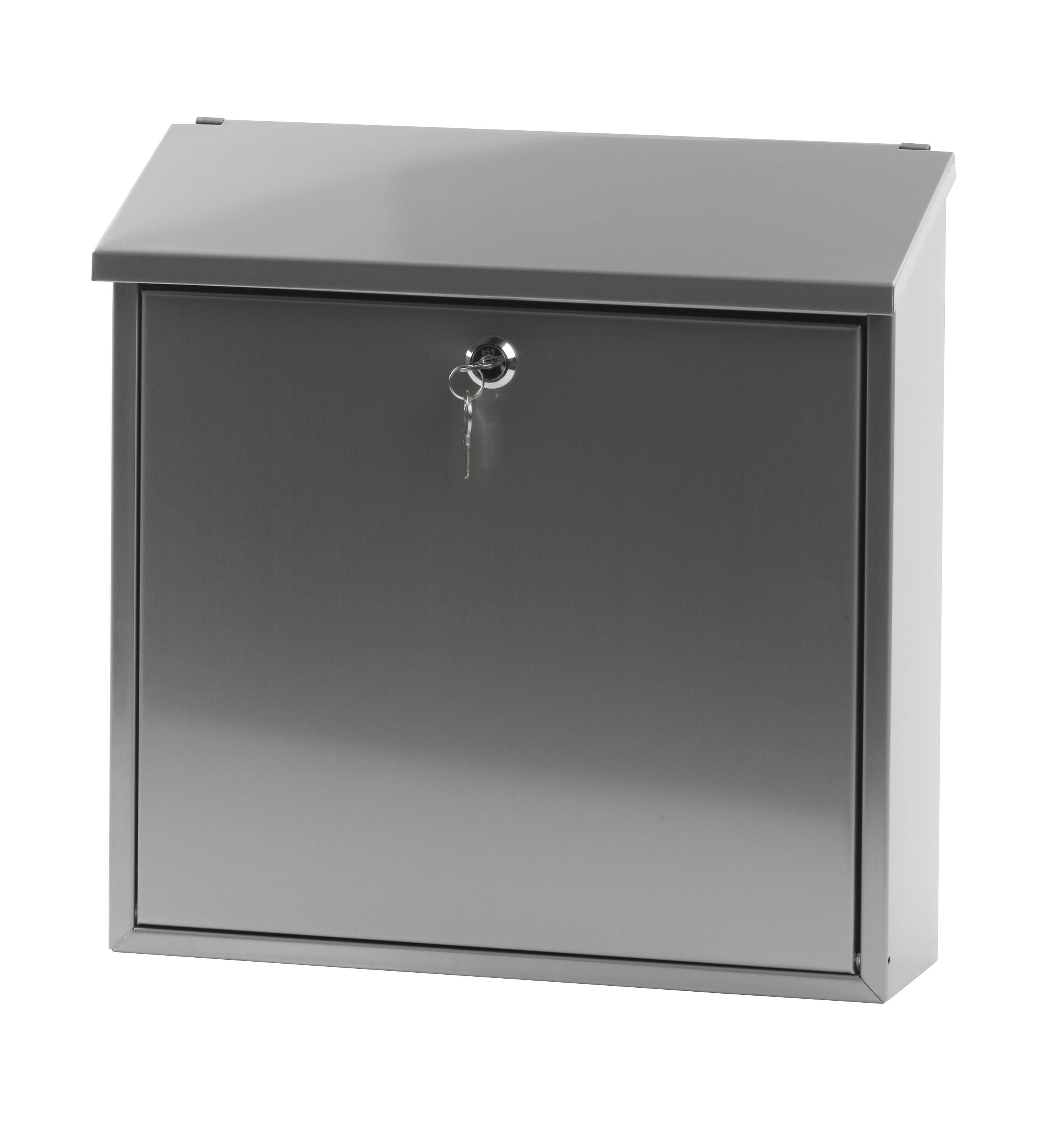 Roestvrijstalen wandbrievenbus voor thuis of bedrijf