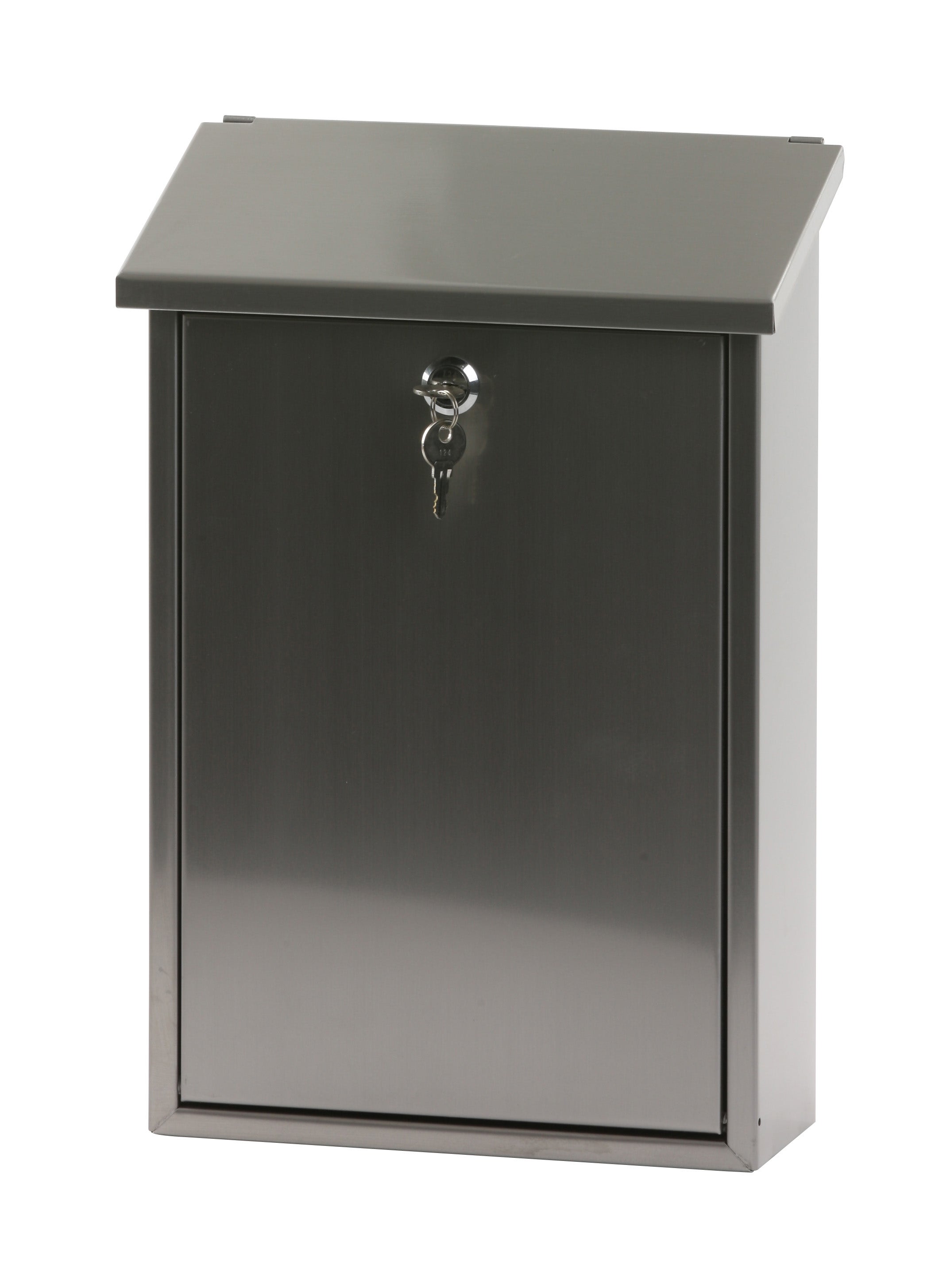 Wandbrievenbus mat RVS