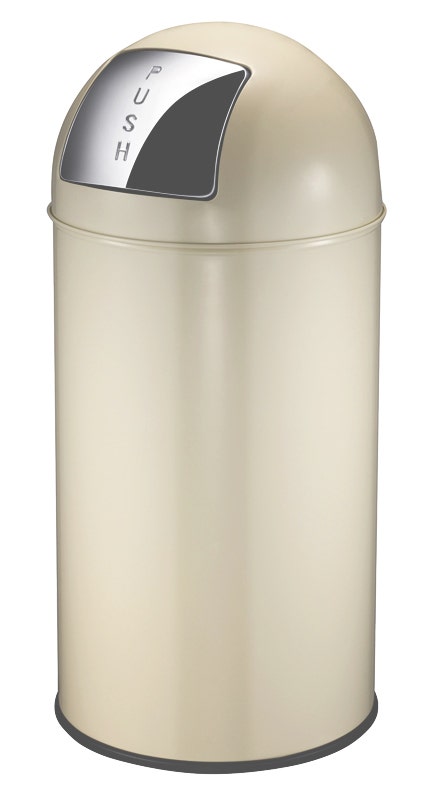 EKO Pushcan 40 liter crème