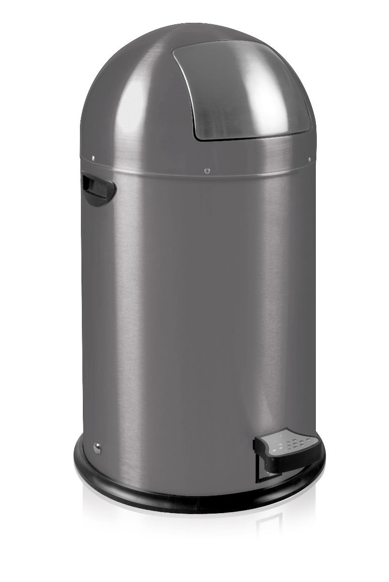 EKO Kickcan pedaalemmer 33 liter grijs
