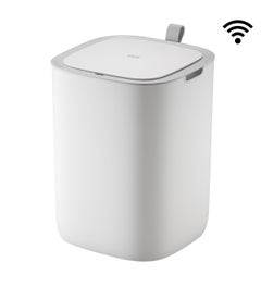 Morandi smart sensor afvalemmer 12 liter wit