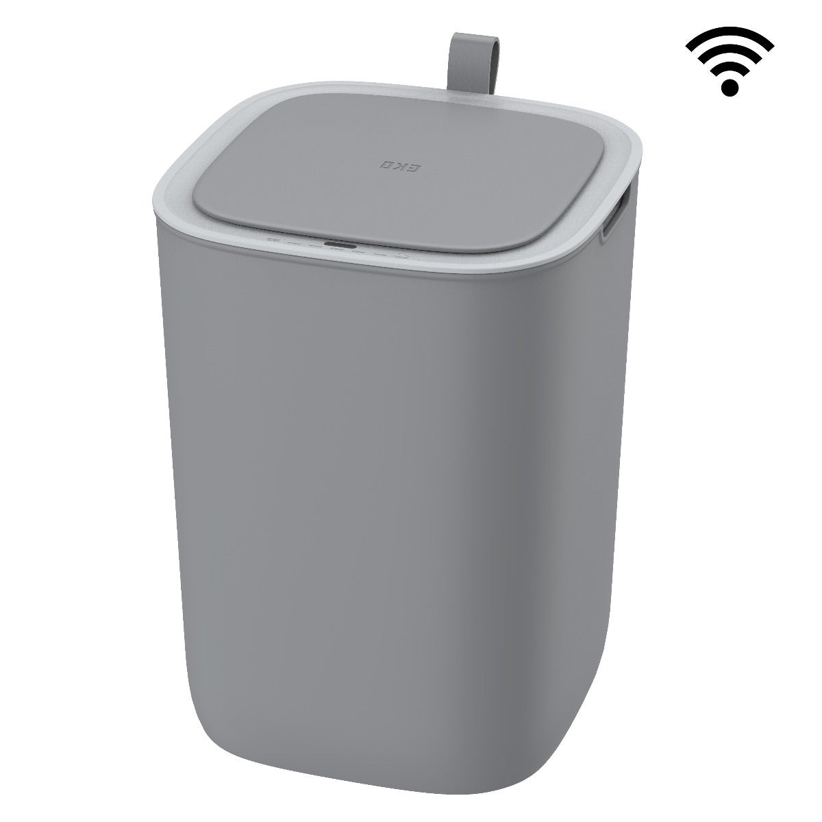 Morandi Sensor afvalbakje grijs 12 liter