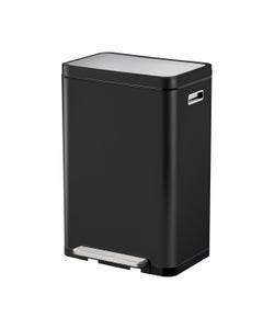 EKO X-cube pedaalemmer 20+20 liter zwart