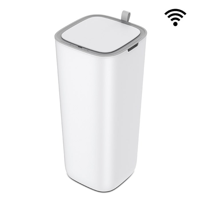 EKO Morandi Sensor prullenbak 30 liter wit