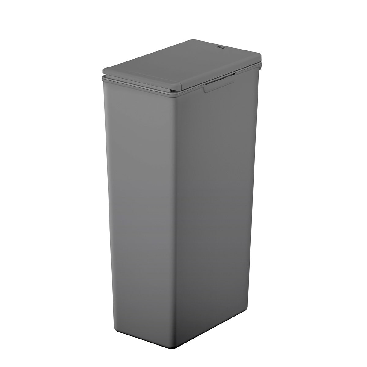 EKO Morandi Touch afvalbak 40 liter grijs - koppelbaar voor afvalscheiding