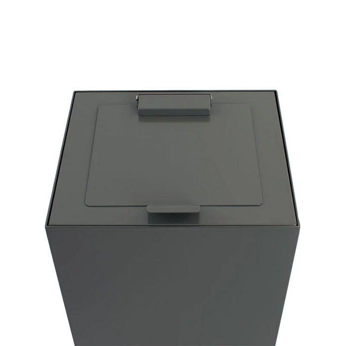 Los gesloten klepdeksel EKObin 90 liter - groen