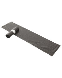 Afvalzakken 80x110cm 25 micron - voor schoonmaakkarren of grote vuilnisbakken van 160 liter