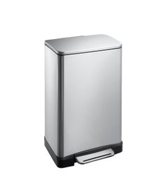 EKO E-cube pedaalemmer 30 liter mat RVS