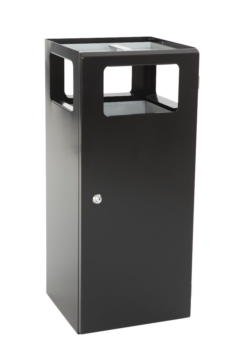 Basis-uitvoering piramide as-papierbak zwart