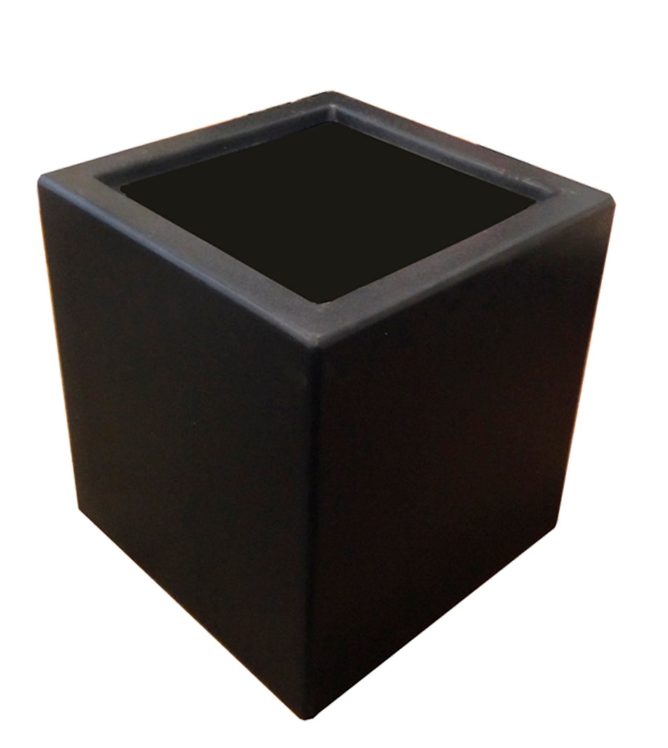 Sokkel kunststof zwart voor asbaktegel