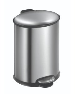 EKO Elipse pedaalemmer 12 liter mat RVS