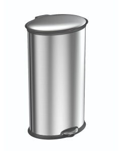 EKO Elipse pedaalemmer 30 liter mat RVS