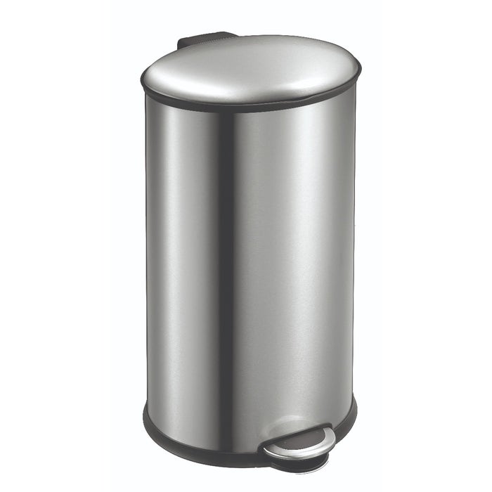EKO Elipse pedaalemmer 40 liter mat RVS