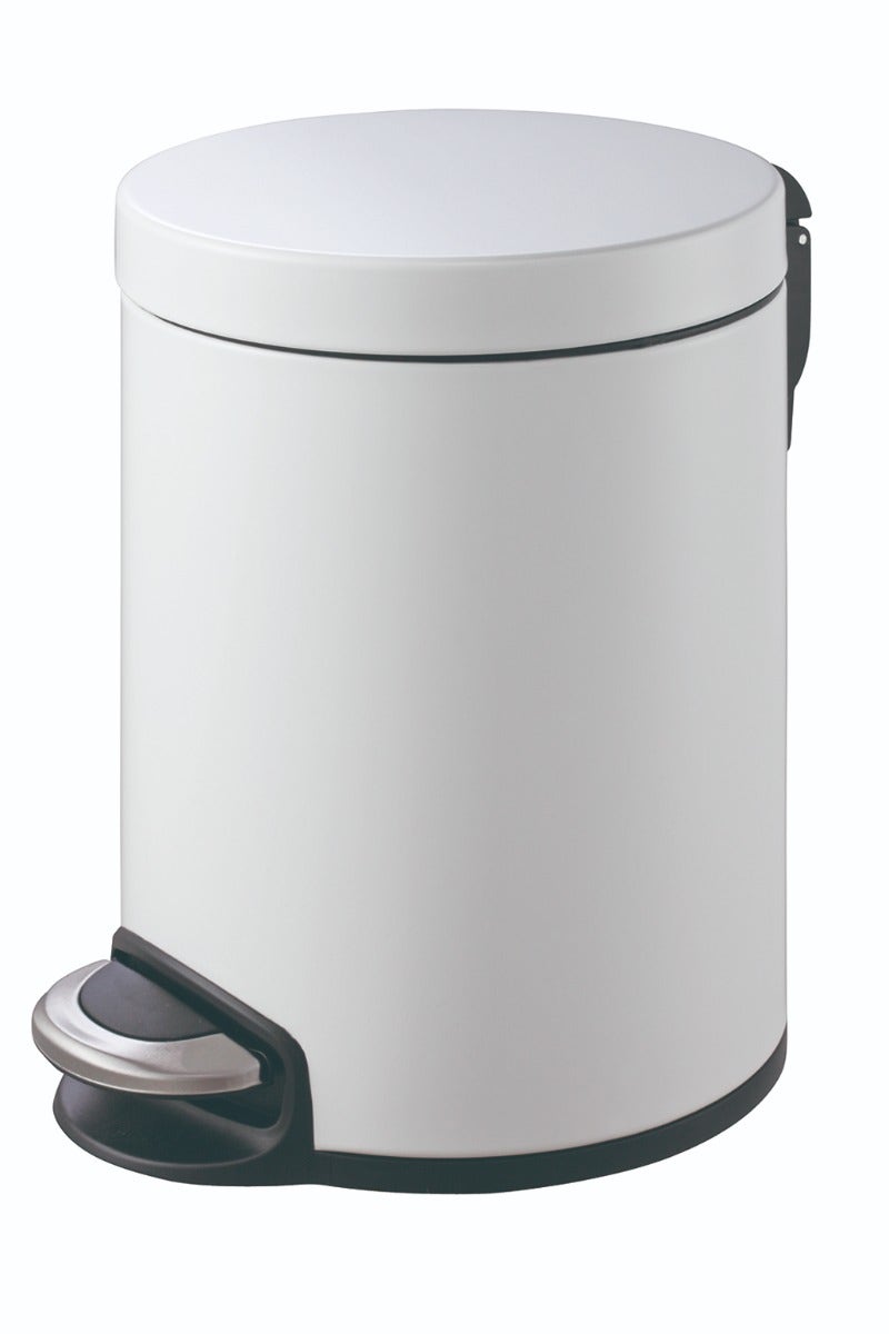 EKO Serene pedaalemmer 5 liter wit