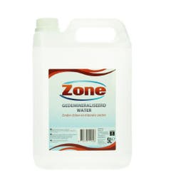 ZONE Gedemineraliseerd water 5 liter