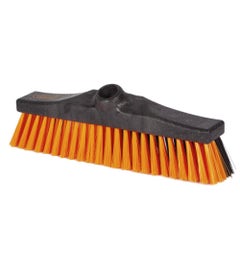 Orange Brush oranje zwart bezem 30 cm breed