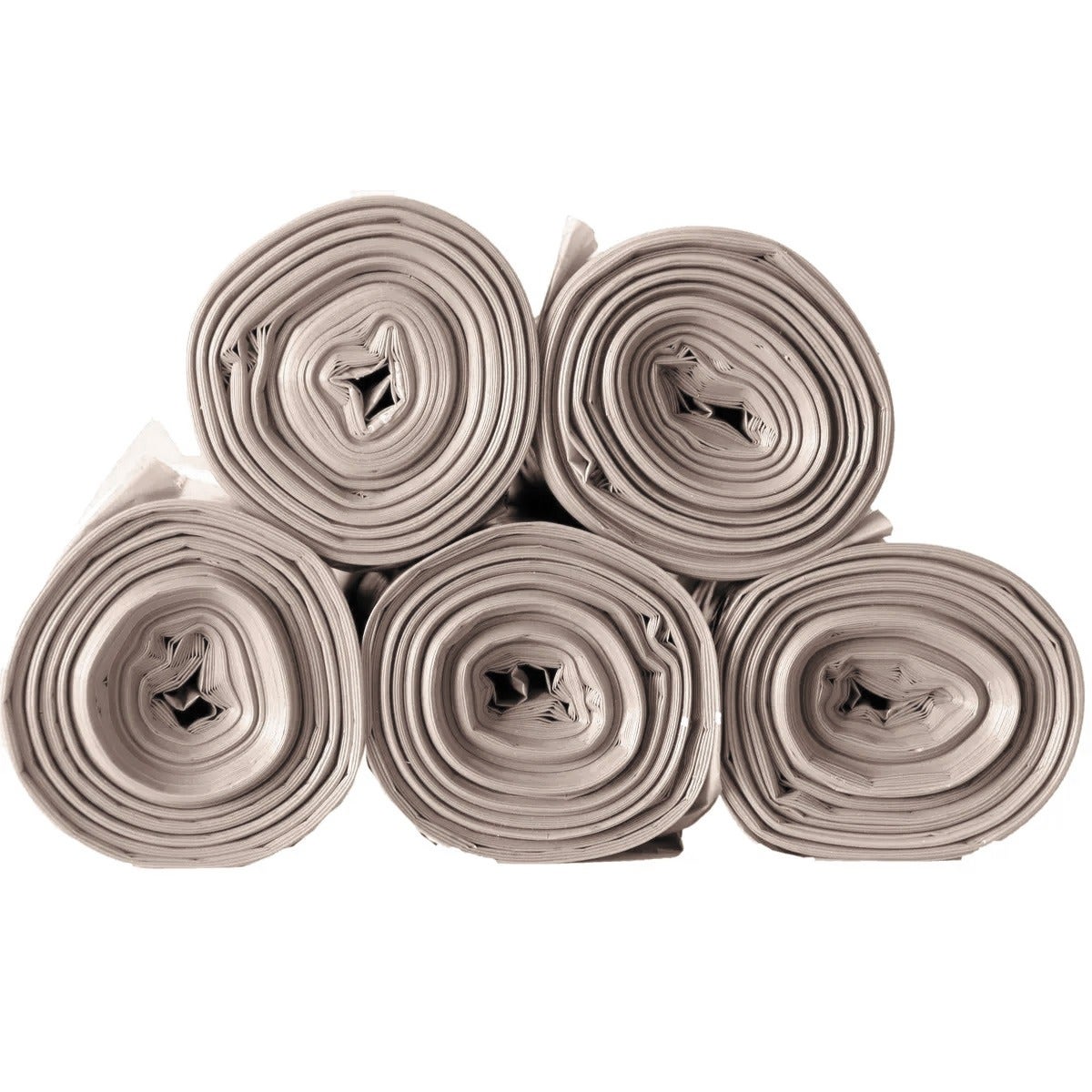 Bonton afvalzakken 58x102cm LDPE 50my transparant - Doos 15 rollen à 20 zakken