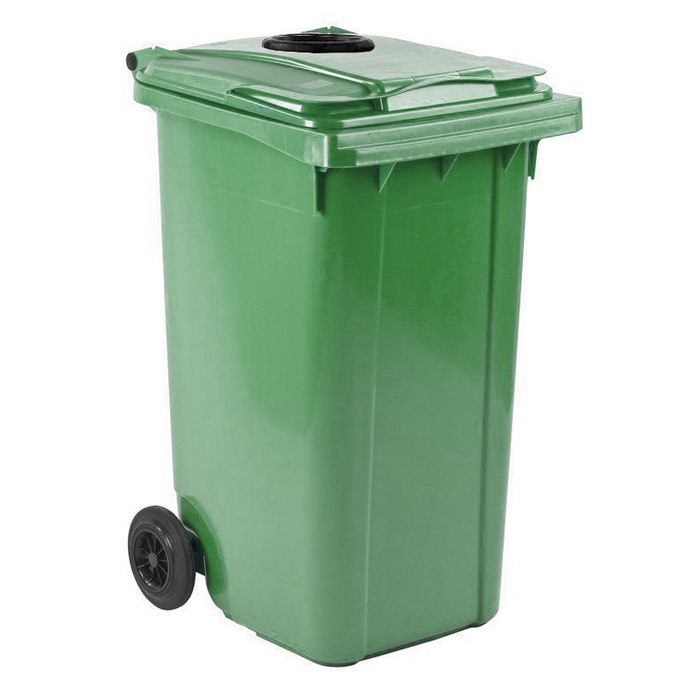 Afvalcontainer 80 liter blauw - Papier en karton container Afvalcontainer 80 liter blauw - Papier en karton container