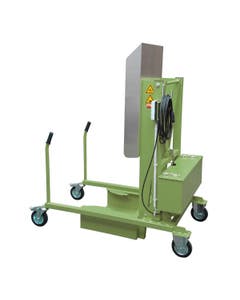Afvalcontainer kantelaar MKS-230V groen - Netstroom 230 Volt