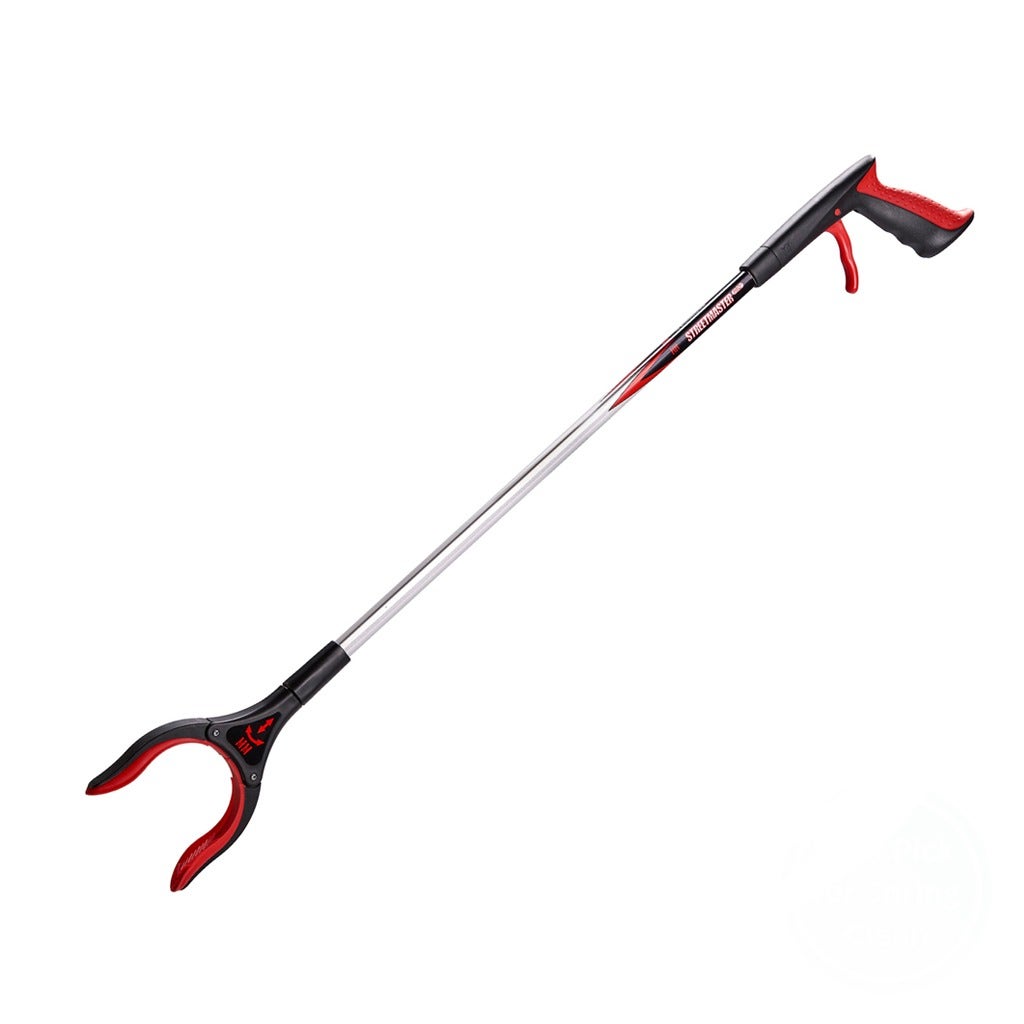 Afvalgrijper Streetmaster M 82 cm zwart/rood