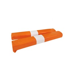 Afvalzakken 80x110cm T60 LDPE oranje - Doos 200 stuks
