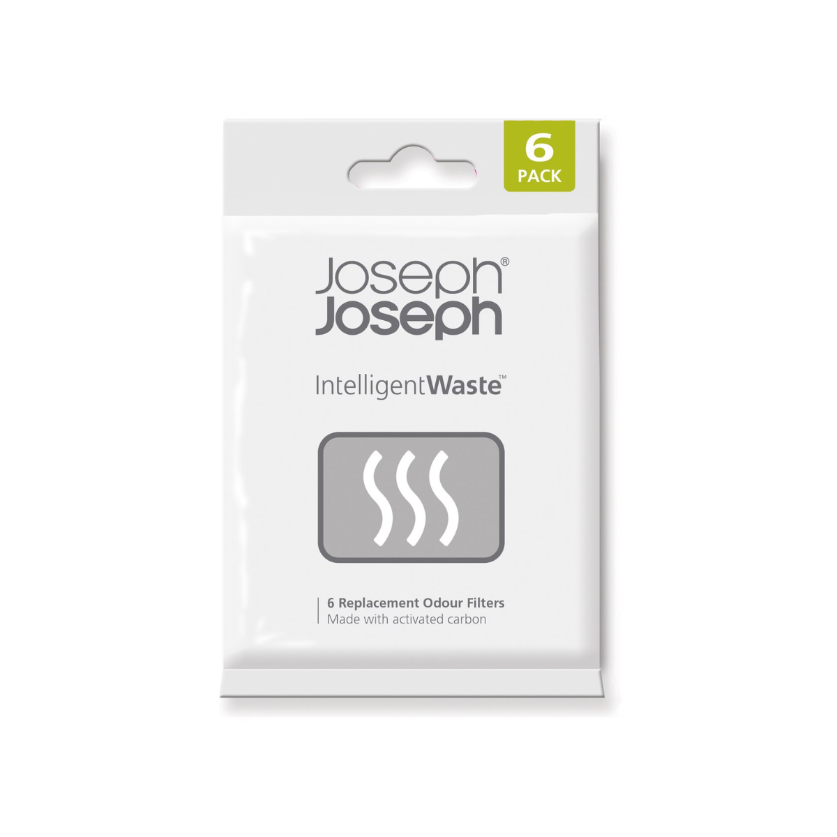 Joseph Joseph carbon geurfilter - Set 6 stuks