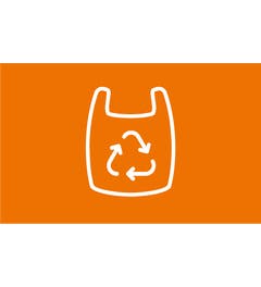 Pictogram sticker plastic