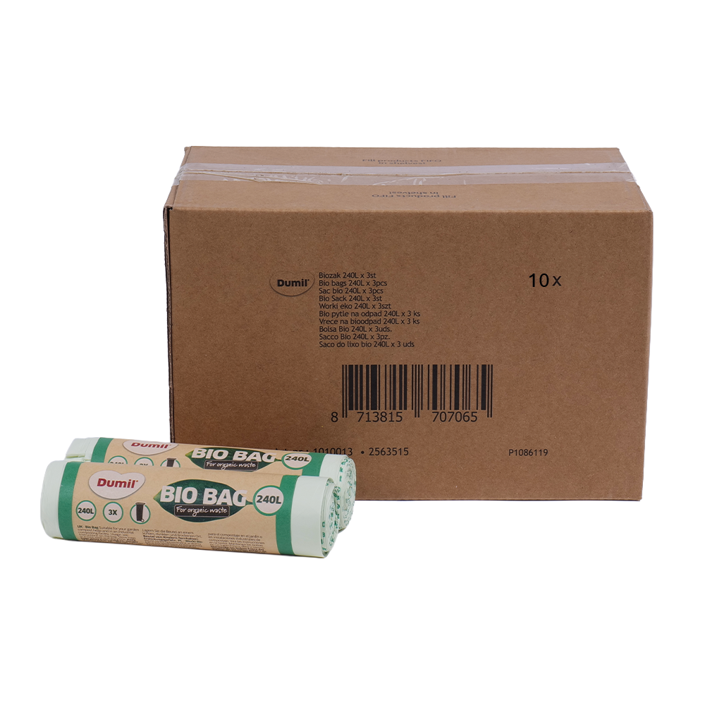 GFT zakken | Groene container zakken | Zakken voor GFT container | GFT container zakken 240 liter Dumil