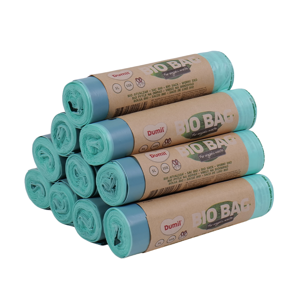 Dumil biozakken 5 liter - 10 rollen