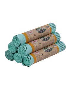 Biozakken 60 liter groen 60x80 cm - Doos 30 zakken