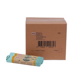 Biozakken 60 liter groen 60x80 cm composteerbaar - Doos 120 zakken