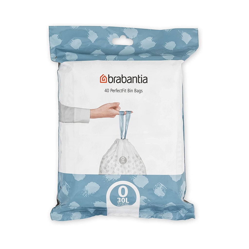 Brabantia afvalzakken code O - 30 liter 44x76cm - 40 stuks