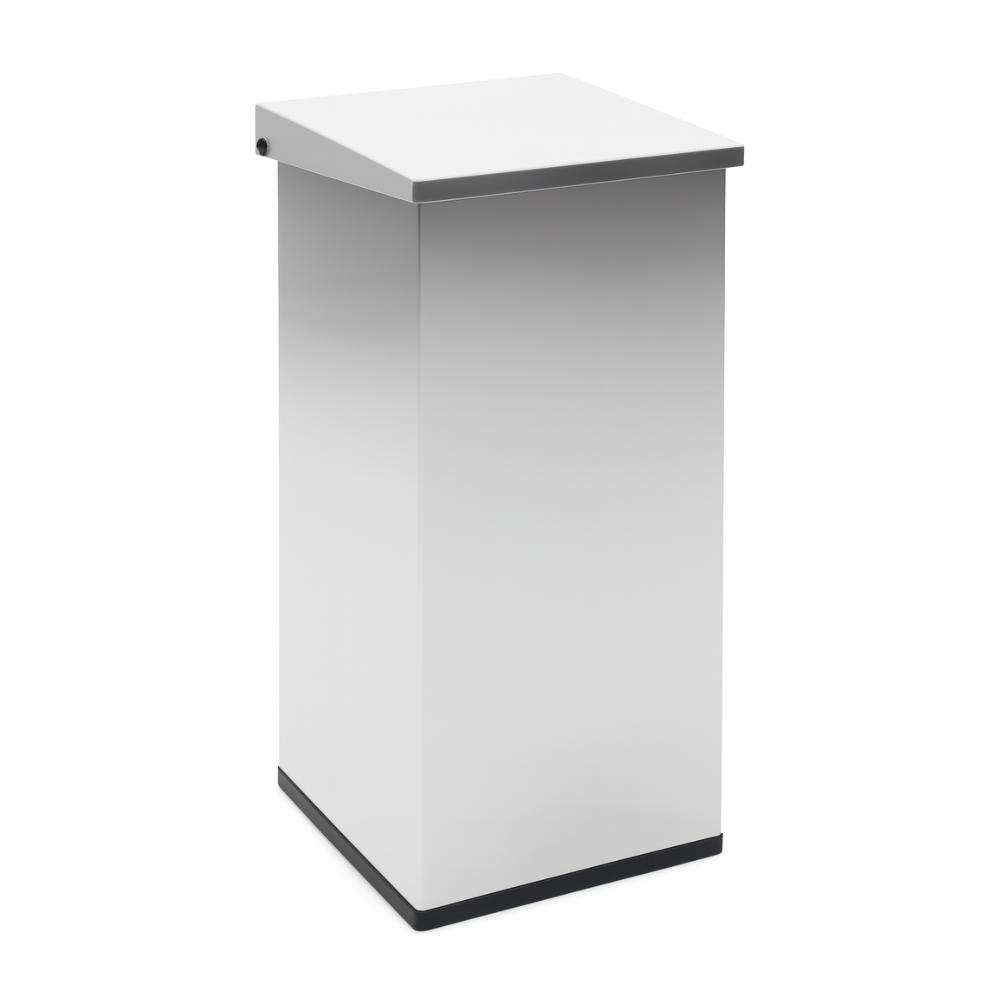 Carro-Lift afvalbak 55 liter RVS - Klep met demper