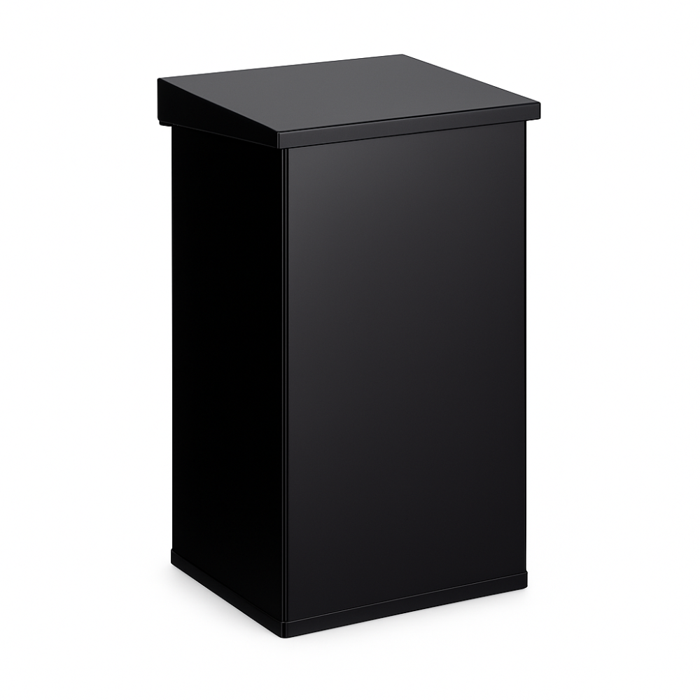 Carro-Lift afvalbak 55 liter zwart - Klep met demper