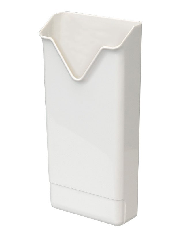 Damesverbandzakhouder wit tbv ca. 100 zakjes