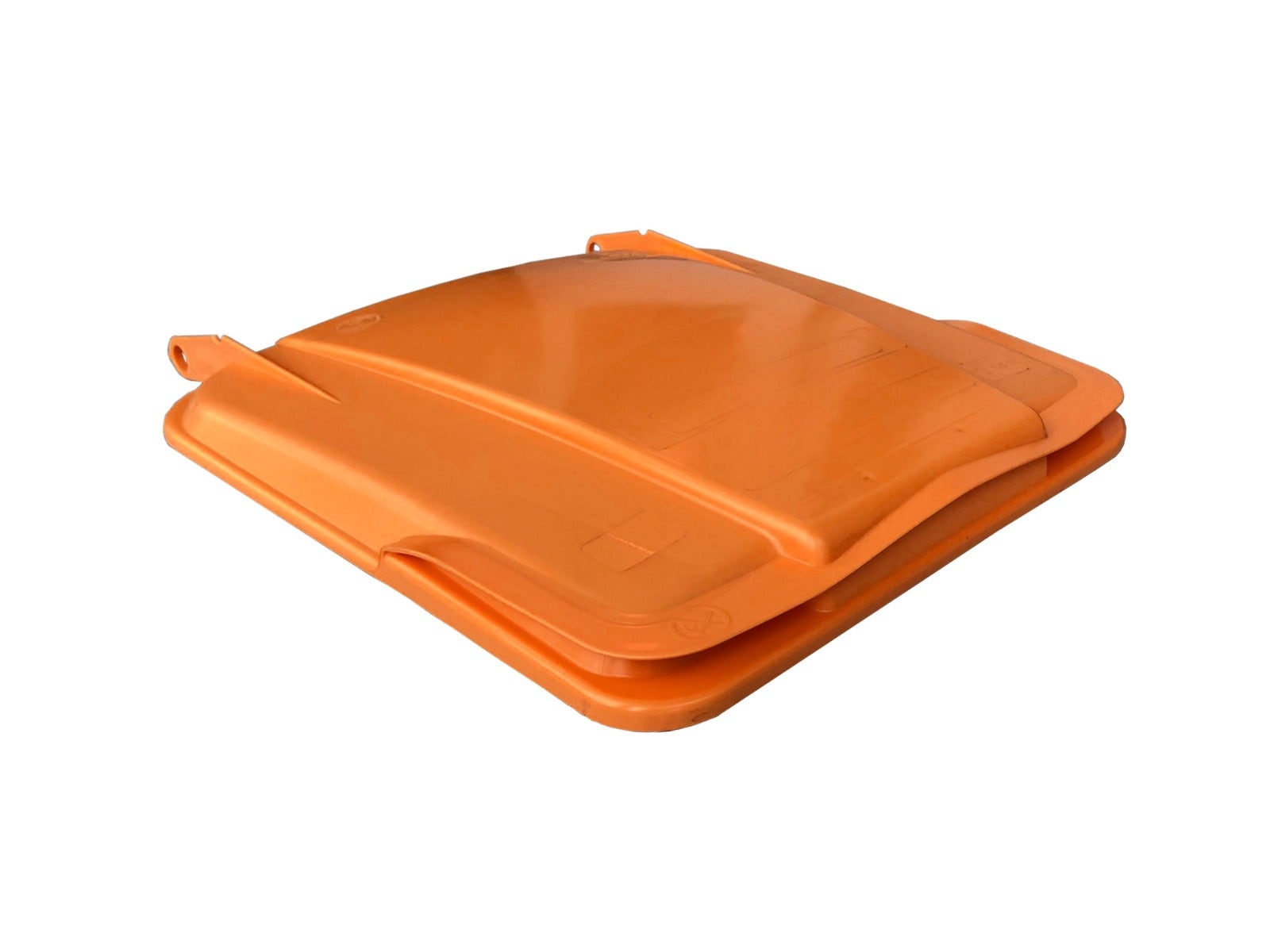 Deksel voor 240 liter container oranje