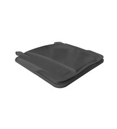 Deksel 180 liter container grijs