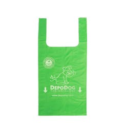 Hondenpoepzakje 200×370mm 15my groen - Doos 2000 stuks