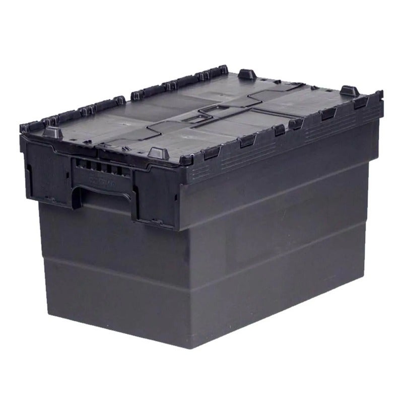 Distributiebak 63 liter - zwart-zwart dicht